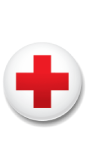 Red Cross Badge Logo